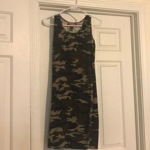 Army fatigue style summer dress